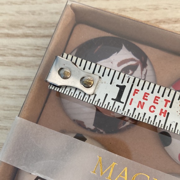 Papyrus glass dome 6 magnets fashion be beautiful New - Picture 8 of 15